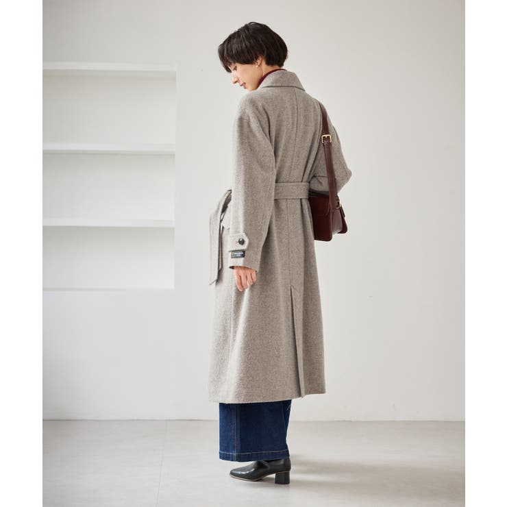 JAPAN FABRIC スタンドカラーロングコート/一部WEB限定カラー | ROPE' PICNIC | 詳細画像19 