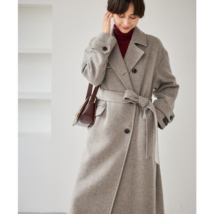 JAPAN FABRIC スタンドカラーロングコート/一部WEB限定カラー | ROPE' PICNIC | 詳細画像21 