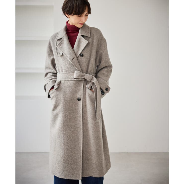 JAPAN FABRIC スタンドカラーロングコート/一部WEB限定カラー | ROPE' PICNIC | 詳細画像22 