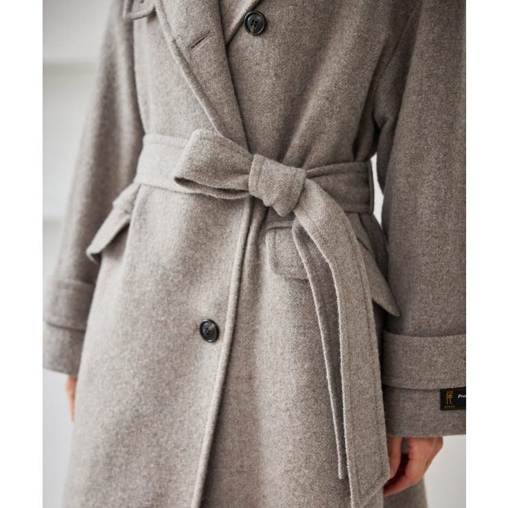 JAPAN FABRIC スタンドカラーロングコート/一部WEB限定カラー | ROPE' PICNIC | 詳細画像23 