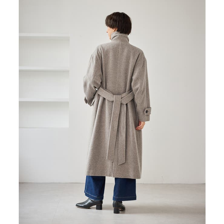 JAPAN FABRIC スタンドカラーロングコート/一部WEB限定カラー | ROPE' PICNIC | 詳細画像26 