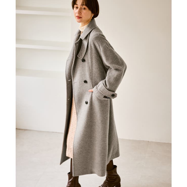 JAPAN FABRIC スタンドカラーロングコート/一部WEB限定カラー | ROPE' PICNIC | 詳細画像29 