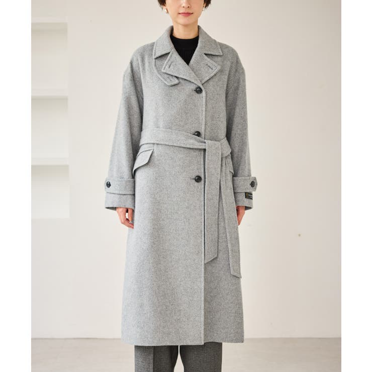 JAPAN FABRIC スタンドカラーロングコート/一部WEB限定カラー | ROPE' PICNIC | 詳細画像34 