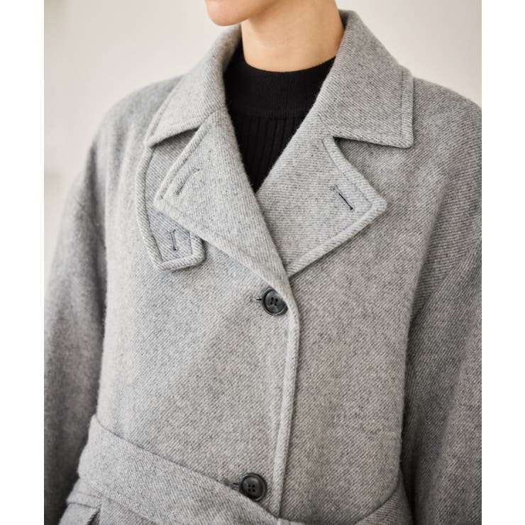 JAPAN FABRIC スタンドカラーロングコート/一部WEB限定カラー | ROPE' PICNIC | 詳細画像37 