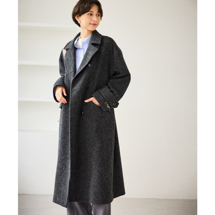 JAPAN FABRIC スタンドカラーロングコート/一部WEB限定カラー | ROPE' PICNIC | 詳細画像9 