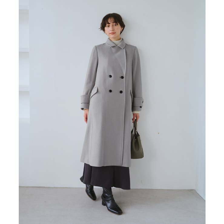 JAPAN FABRIC ダブルチェスターコート/一部WEB限定カラー | ROPE' PICNIC | 詳細画像21 