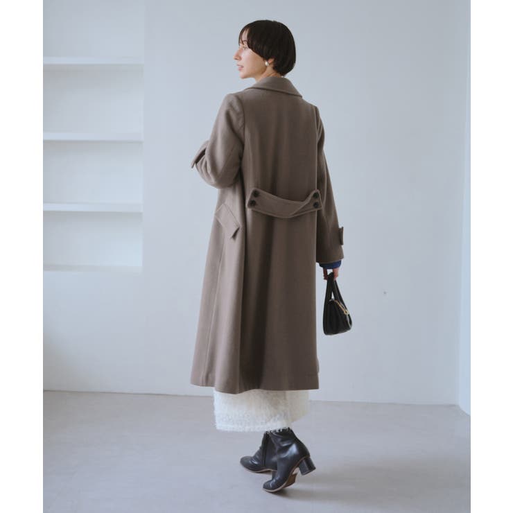 JAPAN FABRIC ダブルチェスターコート/一部WEB限定カラー | ROPE' PICNIC | 詳細画像25 