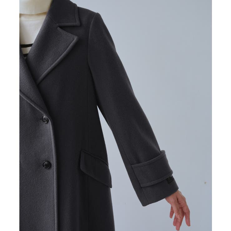 JAPAN FABRIC ダブルチェスターコート/一部WEB限定カラー | ROPE' PICNIC | 詳細画像37 