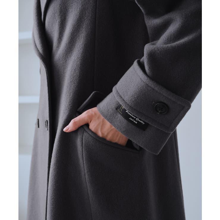 JAPAN FABRIC ダブルチェスターコート/一部WEB限定カラー | ROPE' PICNIC | 詳細画像38 