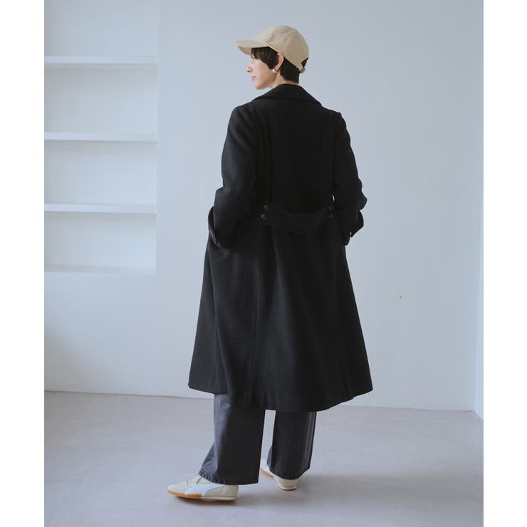 JAPAN FABRIC ダブルチェスターコート/一部WEB限定カラー | ROPE' PICNIC | 詳細画像8 