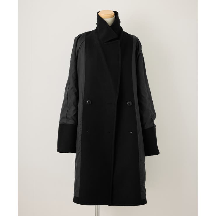 ジャージメルトン無地＆チェックオーバーPコート 一部WEB限定カラー リンクコー… | ROPE' PICNIC | 詳細画像42 