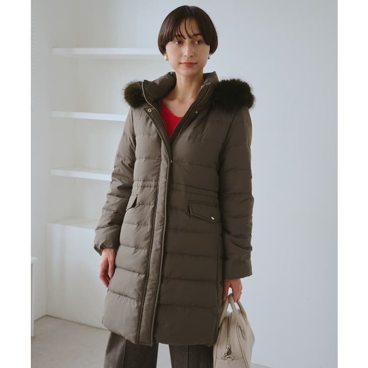 ファー付きダウンロングコート 一部WEB限定カラー | ROPE' PICNIC | 詳細画像13 