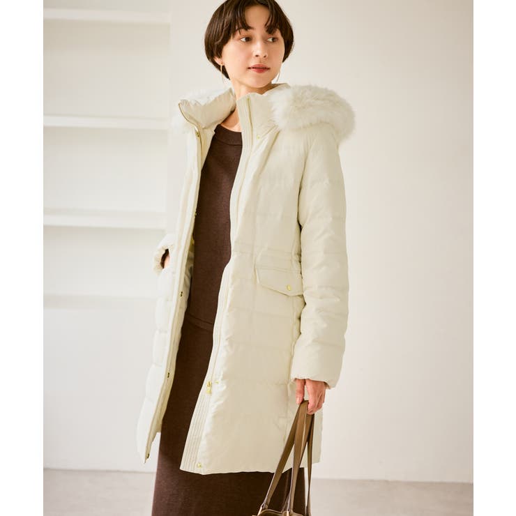 ファー付きダウンロングコート 一部WEB限定カラー | ROPE' PICNIC | 詳細画像21 