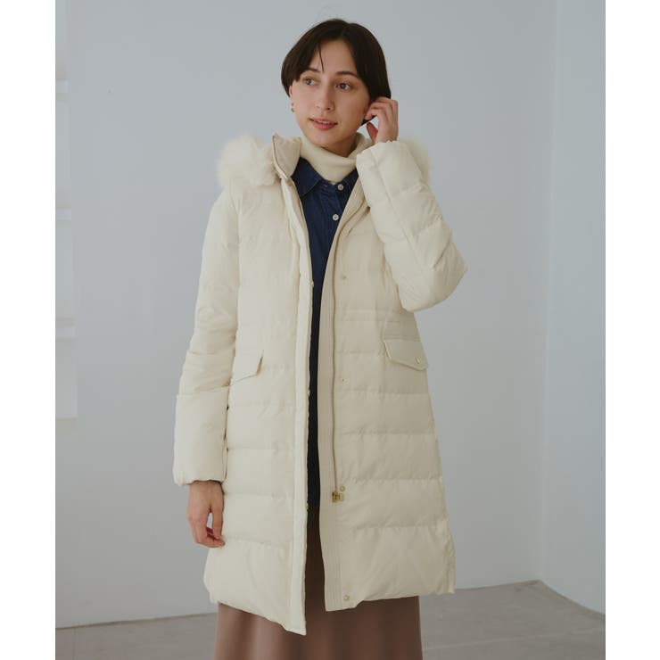 ファー付きダウンロングコート 一部WEB限定カラー | ROPE' PICNIC | 詳細画像23 