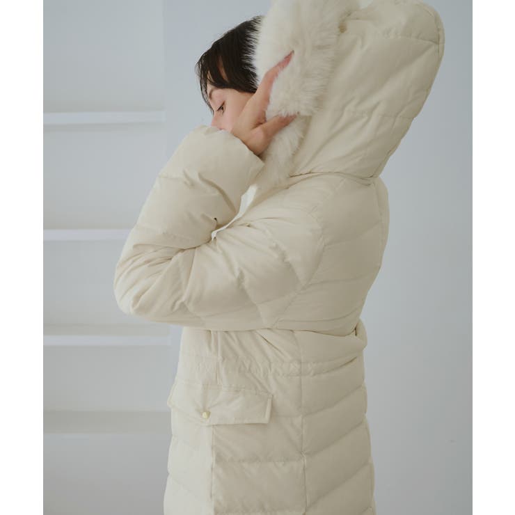 ファー付きダウンロングコート 一部WEB限定カラー | ROPE' PICNIC | 詳細画像24 