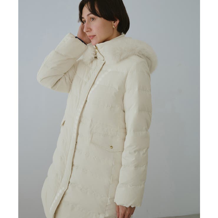 ファー付きダウンロングコート 一部WEB限定カラー | ROPE' PICNIC | 詳細画像25 