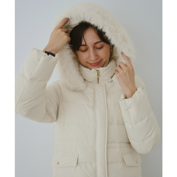 ファー付きダウンロングコート 一部WEB限定カラー | ROPE' PICNIC | 詳細画像26 