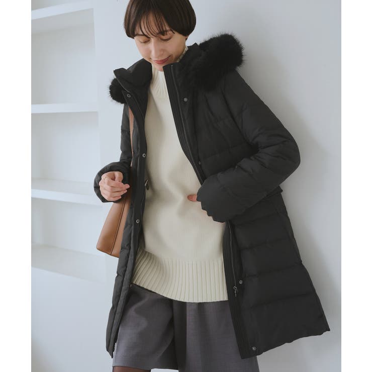 ファー付きダウンロングコート 一部WEB限定カラー | ROPE' PICNIC | 詳細画像3 