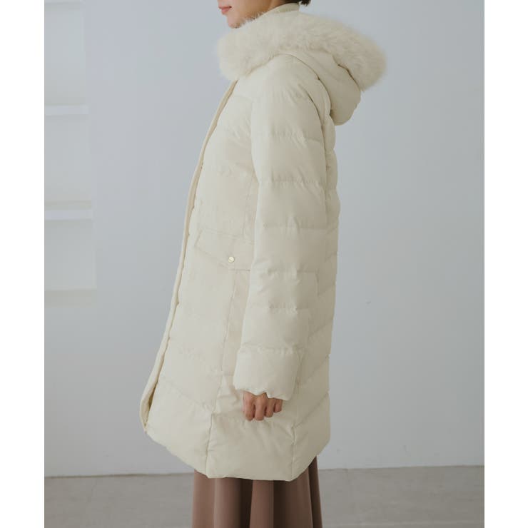 ファー付きダウンロングコート 一部WEB限定カラー | ROPE' PICNIC | 詳細画像33 