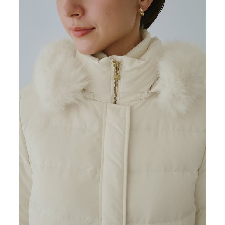 ファー付きダウンロングコート 一部WEB限定カラー | ROPE' PICNIC | 詳細画像35 