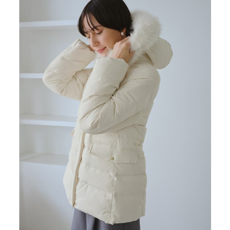 ファー付きダウンミドル丈コート リンクコーデ | ROPE' PICNIC | 詳細画像18 