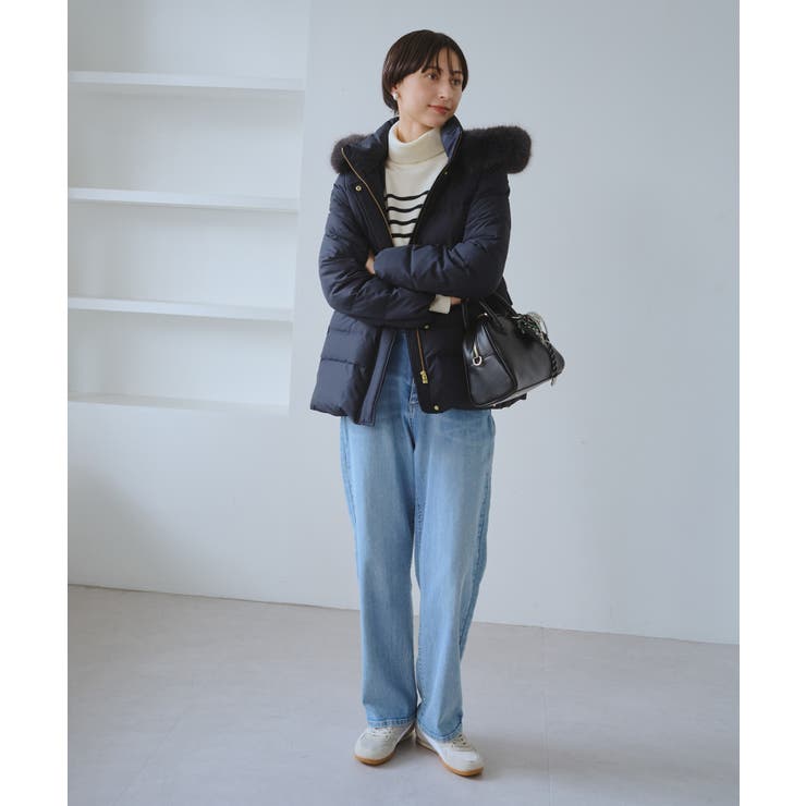 ファー付きダウンミドル丈コート リンクコーデ | ROPE' PICNIC | 詳細画像23 