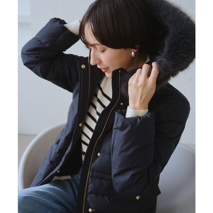 ファー付きダウンミドル丈コート リンクコーデ | ROPE' PICNIC | 詳細画像27 