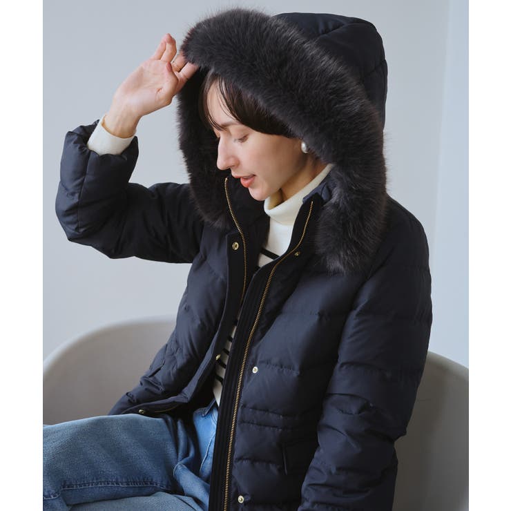 ファー付きダウンミドル丈コート リンクコーデ | ROPE' PICNIC | 詳細画像28 