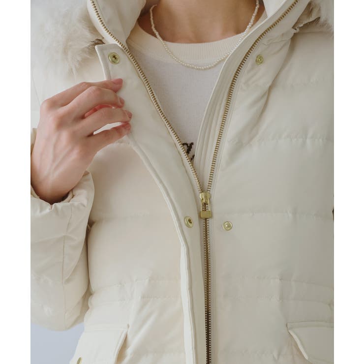 ファー付きダウンミドル丈コート リンクコーデ | ROPE' PICNIC | 詳細画像38 