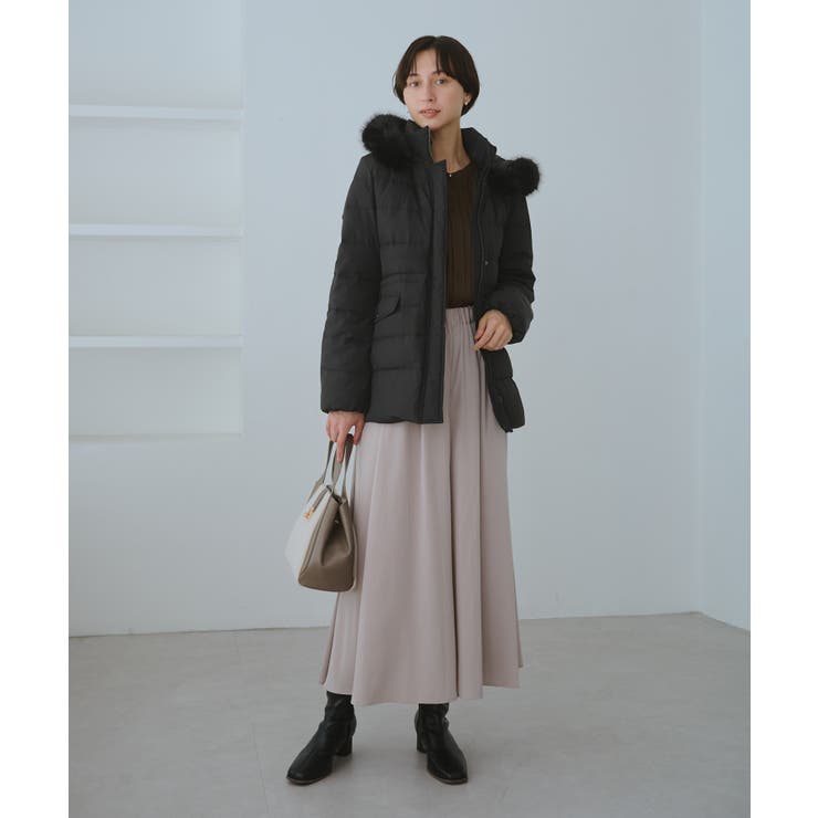 ファー付きダウンミドル丈コート リンクコーデ | ROPE' PICNIC | 詳細画像5 