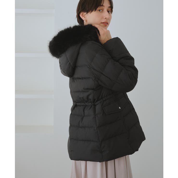 ファー付きダウンミドル丈コート リンクコーデ | ROPE' PICNIC | 詳細画像9 