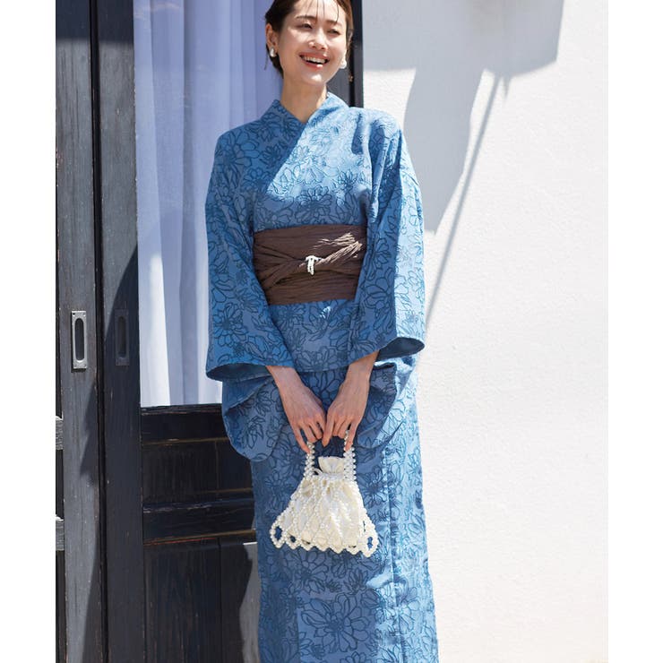 【emur/エミュール】1人で着られる浴衣キャミワンピースセット | ROPE' PICNIC | 詳細画像10 