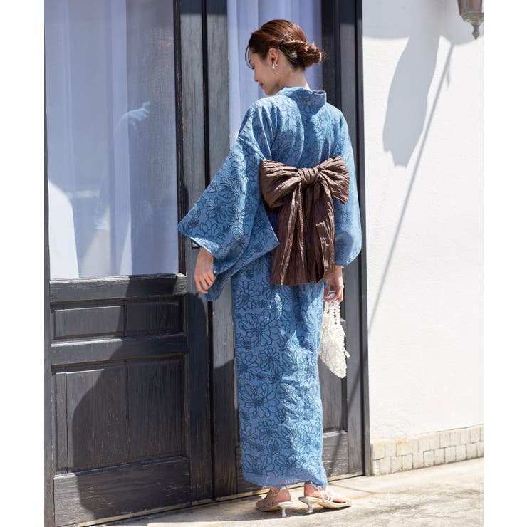 【emur/エミュール】1人で着られる浴衣キャミワンピースセット | ROPE' PICNIC | 詳細画像9 