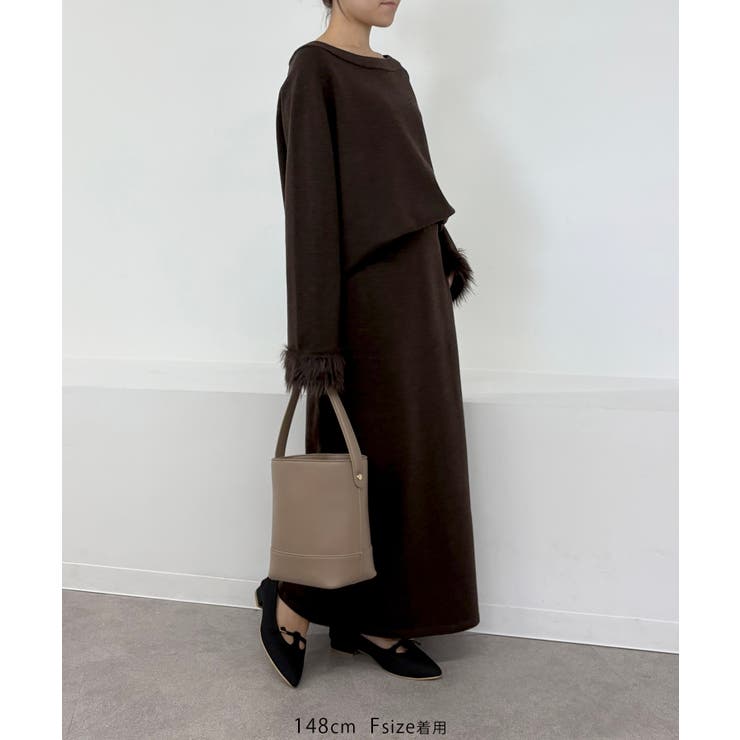 フェイクファースリーブニットセットアップ | ROPE' PICNIC | 詳細画像31 