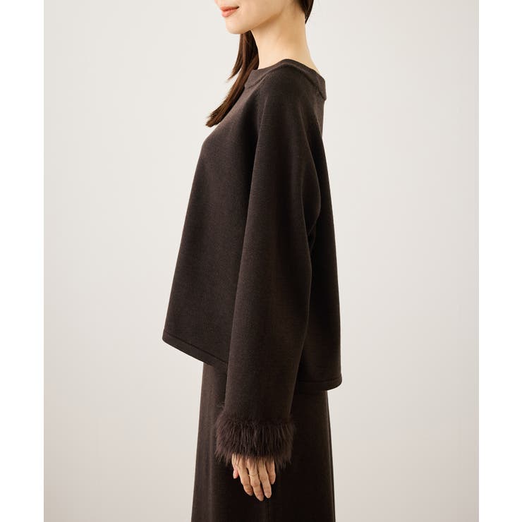 フェイクファースリーブニットセットアップ | ROPE' PICNIC | 詳細画像35 