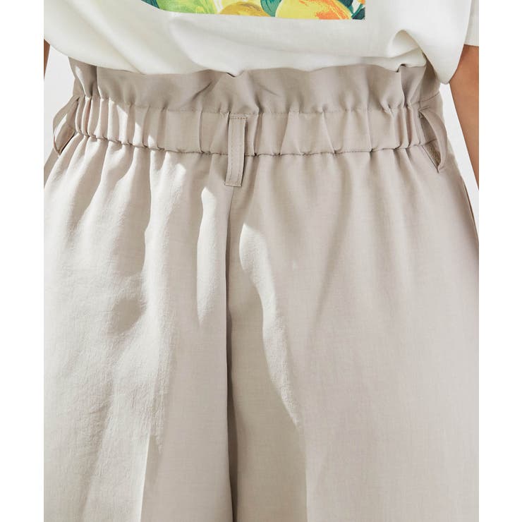 【セットアップ対応】麻調シアーワイドパンツ | ROPE' PICNIC | 詳細画像10