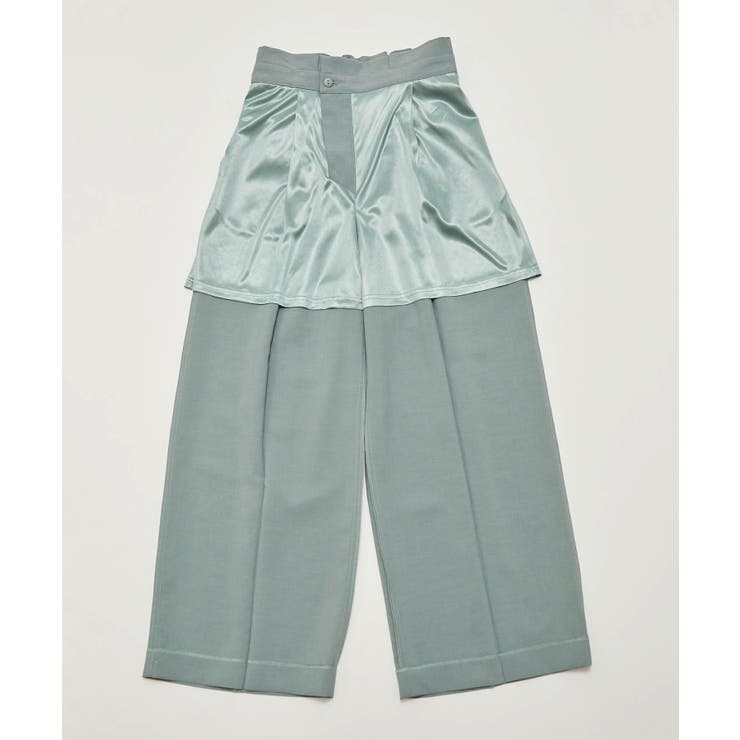 【セットアップ対応】麻調シアーワイドパンツ | ROPE' PICNIC | 詳細画像12