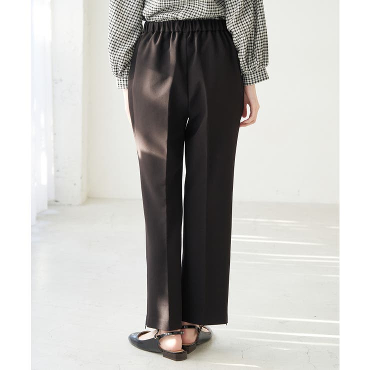 【ラク美】ファスナースリットカラーパンツ | ROPE' PICNIC | 詳細画像18 