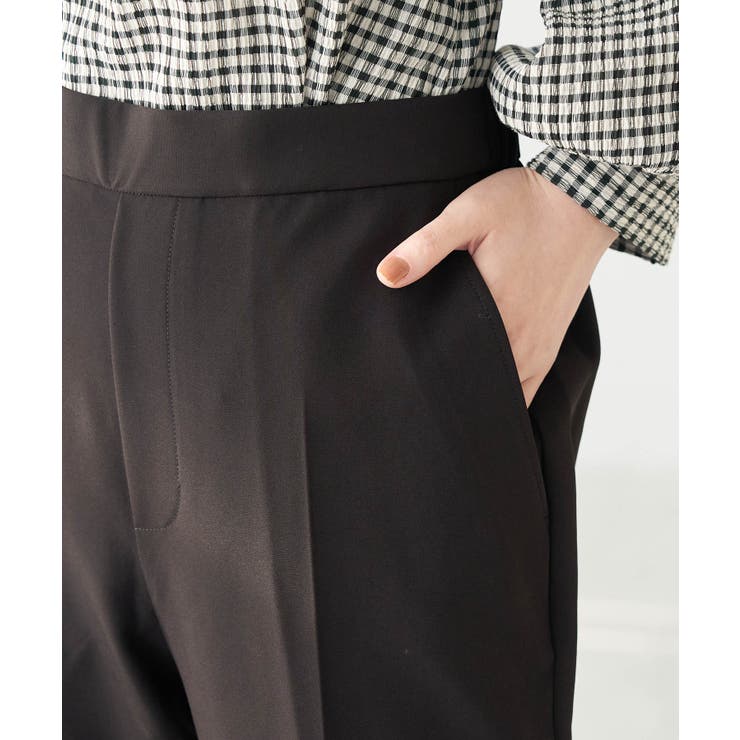 【ラク美】ファスナースリットカラーパンツ | ROPE' PICNIC | 詳細画像19 