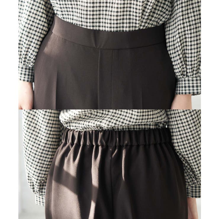 【ラク美】ファスナースリットカラーパンツ | ROPE' PICNIC | 詳細画像20 