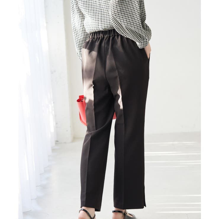 【ラク美】ファスナースリットカラーパンツ | ROPE' PICNIC | 詳細画像7 