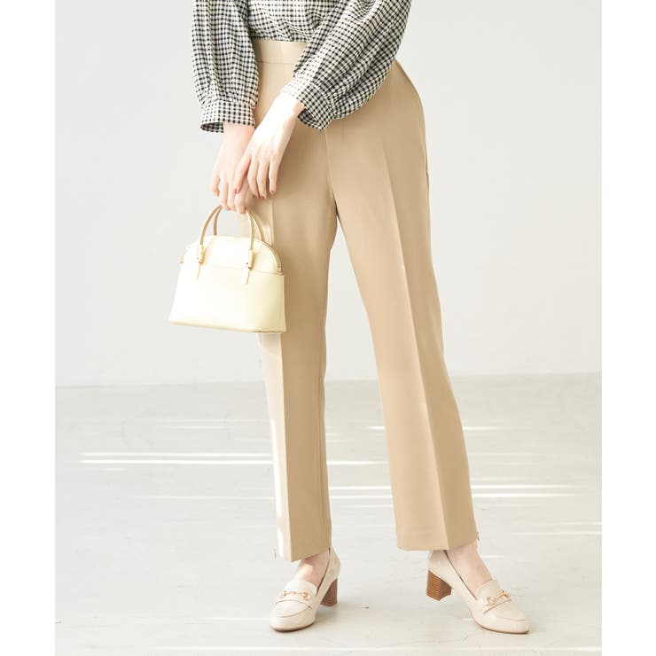 【ラク美】ファスナースリットカラーパンツ | ROPE' PICNIC | 詳細画像9 