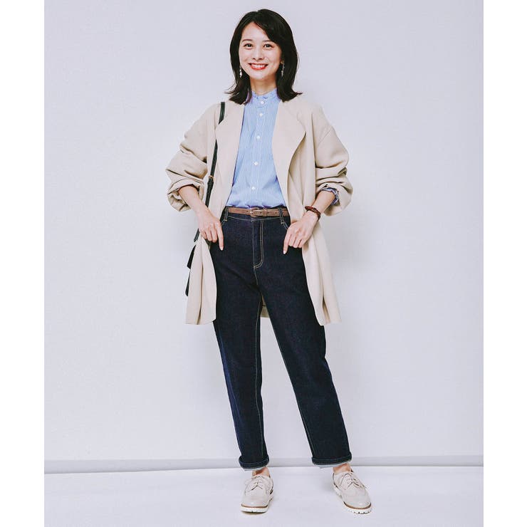 お仕事にも/ストレッチデニムストレートパンツ | ROPE' PICNIC | 詳細画像15 