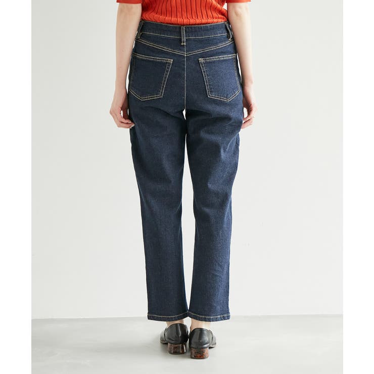 お仕事にも/ストレッチデニムストレートパンツ | ROPE' PICNIC | 詳細画像3 