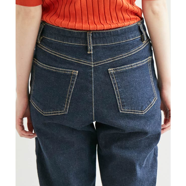 お仕事にも/ストレッチデニムストレートパンツ | ROPE' PICNIC | 詳細画像4 