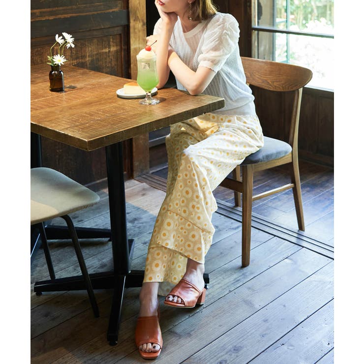 アデリアレトロ×ROPE' PICNIC/レトロ柄パンツ | ROPE' PICNIC | 詳細画像17 