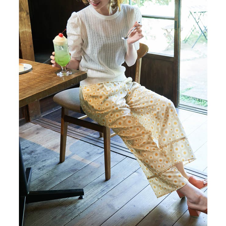 アデリアレトロ×ROPE' PICNIC/レトロ柄パンツ | ROPE' PICNIC | 詳細画像18 