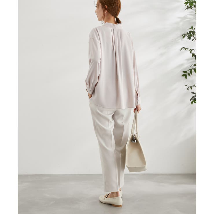 Powder Twill Stretch テーパードパンツ[品番：RPCW0034484]｜ROPE'  PICNIC（ロペピクニック）のレディースファッション通販｜SHOPLIST（ショップリスト）