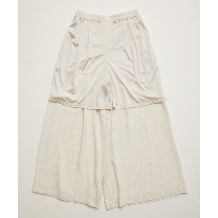 レーヨン麻混イージーワイドパンツ | ROPE' PICNIC | 詳細画像34 