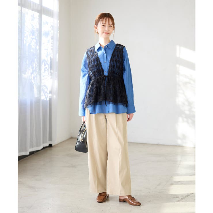 【3サイズ展開】チノライクタックパンツ | ROPE' PICNIC | 詳細画像11 